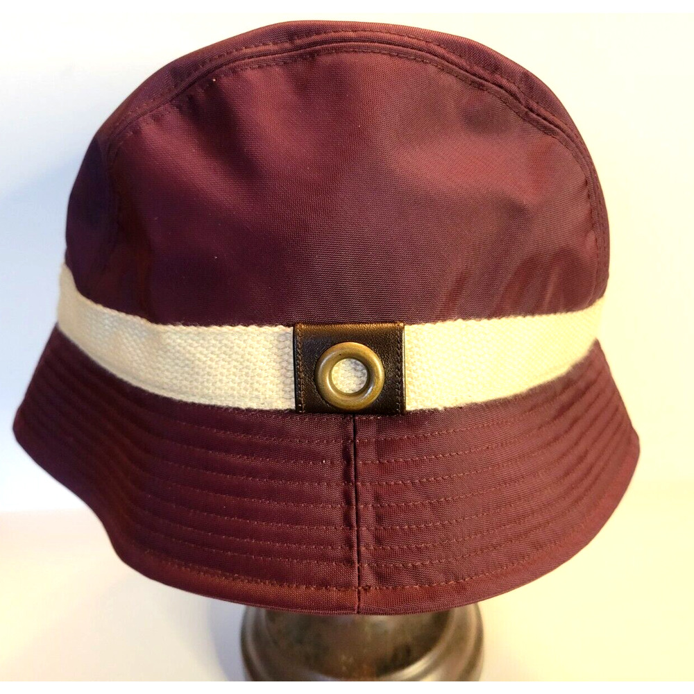 GAP Women’s Plum Purple Bucket Hat M/L Nylon Rain Cap Shell & Lining